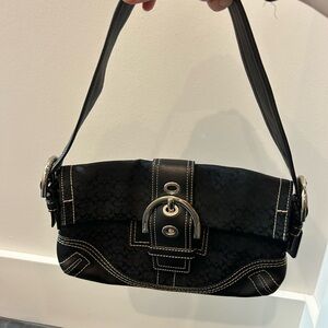 Black Designer Women's Bag Coach